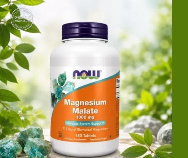 4. Magie Malate – Giảm mỏi cơ, tăng cường năng lượng