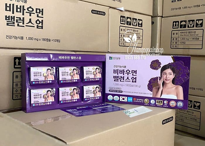 Viên uống nội tiết tố nữ Viva Woman Balance Up của Hàn Quốc 90