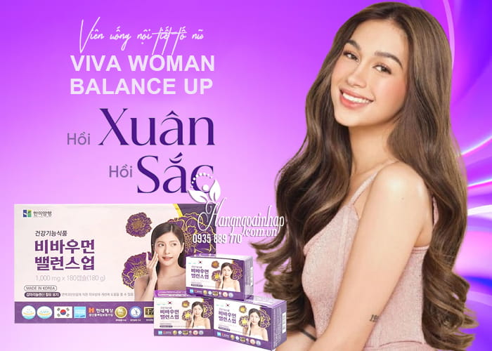 Viên uống nội tiết tố nữ Viva Woman Balance Up của Hàn Quốc 4