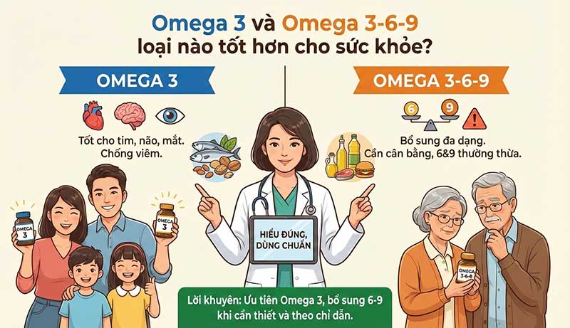 Omega 3 và Omega 3-6-9 là gì? Hiểu đúng bản chất
