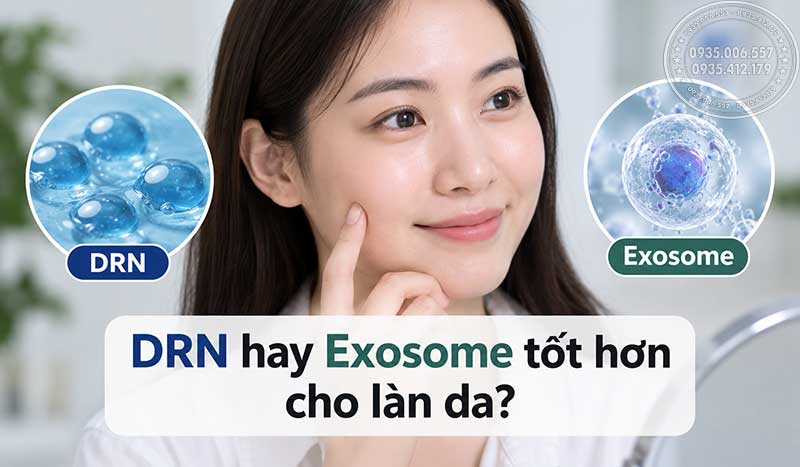 DRN hay Exosome tốt hơn cho làn da?