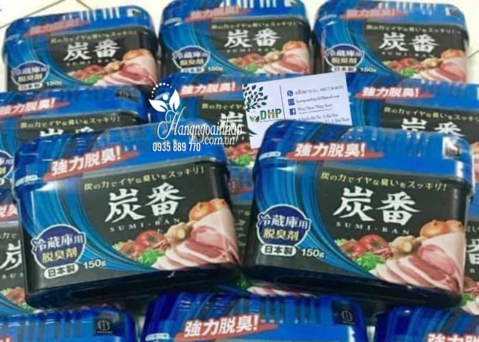 Hộp khử mùi tủ lạnh Sumi - Ban Kokubo Nhật Bản 150g 9