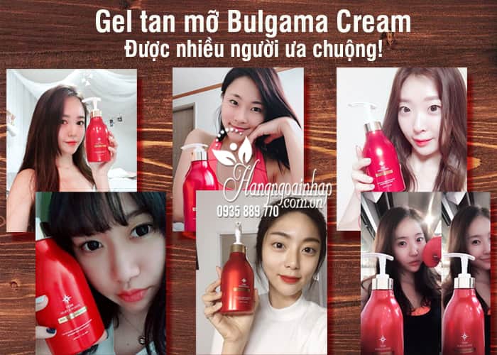 Gel tan mỡ Bulgama Cream 350ml Hàn Quốc hiệu quả nhất 5