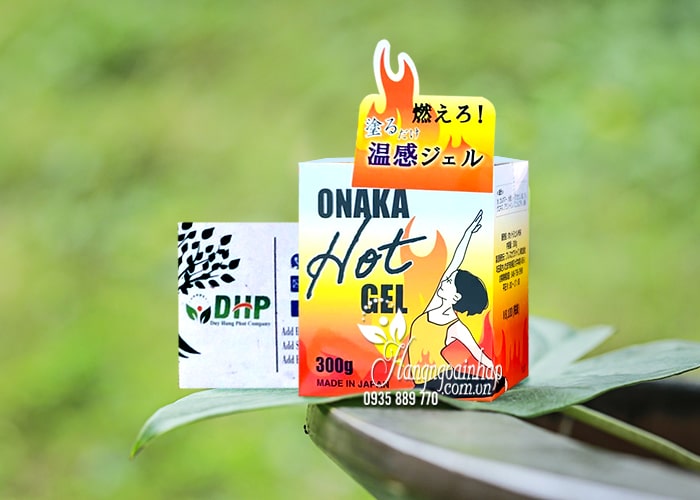 Gel tan mỡ Onaka Hot Gel 300g Nhật Bản hiệu quả nhất 6