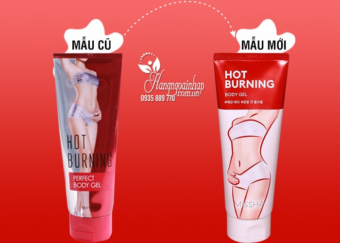 Kem Massage tan mỡ Missha Hot Burning Perfect Body Gel 200ml 1