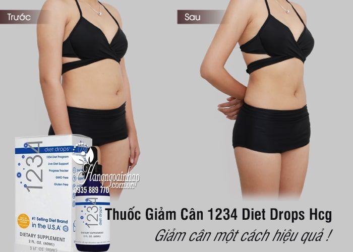 Thuốc Giảm Cân 1234 Diet Drops Hcg 60ml Của Mỹ 7