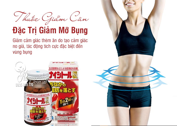 Thuốc Giảm Cân Đặc Trị Giảm Mỡ Bụng Số 85 Của Nhật Bản 8