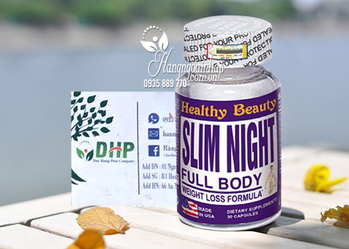 Viên uống giảm cân ban đêm Slim Night Healthy Beauty 30 viên 7