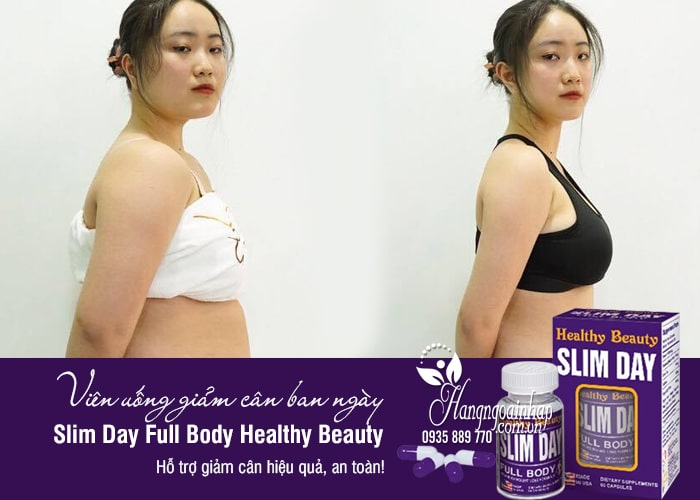 Viên uống giảm cân ban ngày Slim Day Full Body Healthy Beauty  2