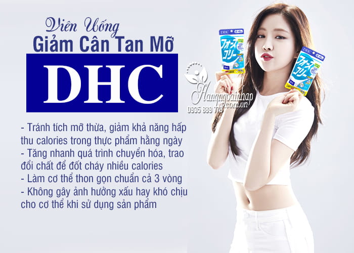 Viên Uống Giảm Cân Tan Mỡ DHC 20 Ngày Chính Hãng Của Nhật Bản 7