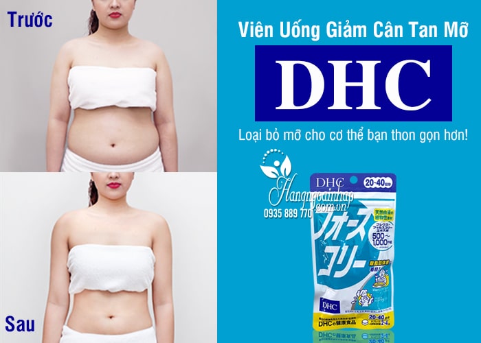 Viên Uống Giảm Cân Tan Mỡ DHC 20 Ngày Chính Hãng Của Nhật Bản 1