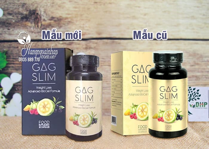 Viên uống giảm cân tối ưu Gag Slim của Mỹ, hiệu quả nhất 7