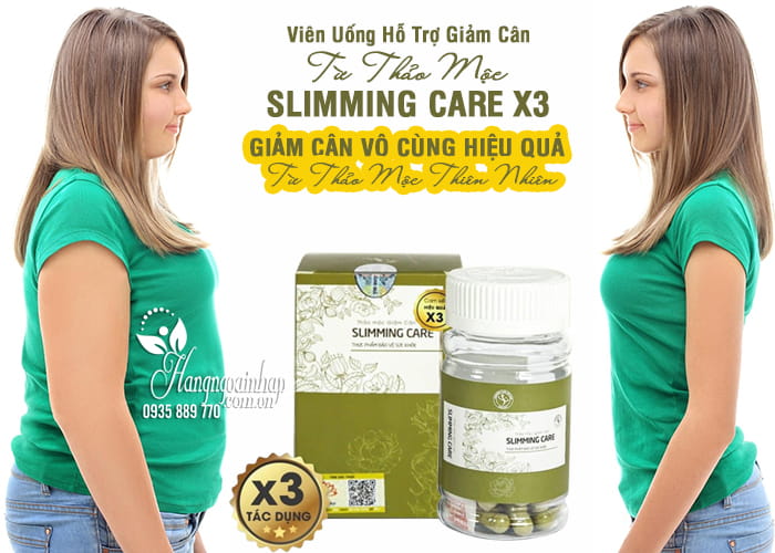 Viên uống hỗ trợ giảm cân Slimming Care x3 từ thảo mộc 1