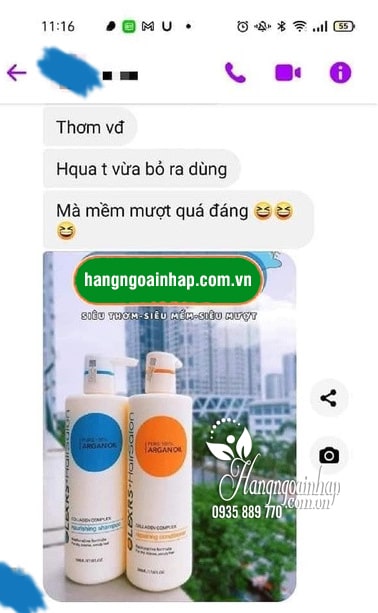 Bộ dầu gội xả Olexrs Hair Salon Argan Oil của Anh 88