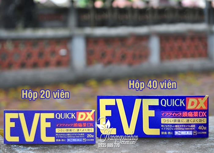 Viên uống giảm đau, hạ sốt Eve Quick DX nội địa Nhật  2