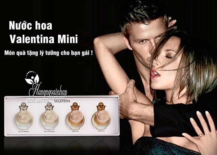 Bộ 4 chai nước hoa valentina Mini 4ml - Valentino Perfumes 12