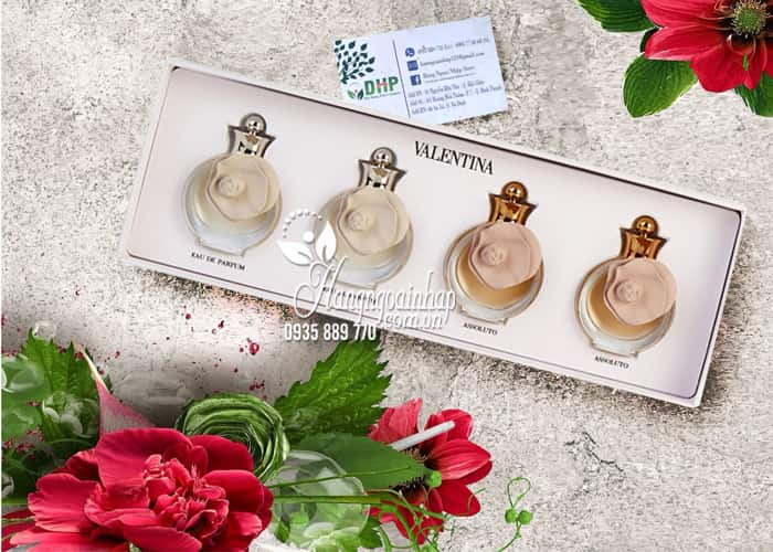 Bộ 4 chai nước hoa valentina Mini 4ml - Valentino Perfumes 1
