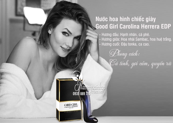 Nước hoa hình chiếc giày Good Girl Carolina Herrera EDP Gía tốt