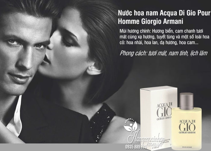 Nước hoa nam Acqua Di Gio Pour Homme Giorgio Armani 100ml 1