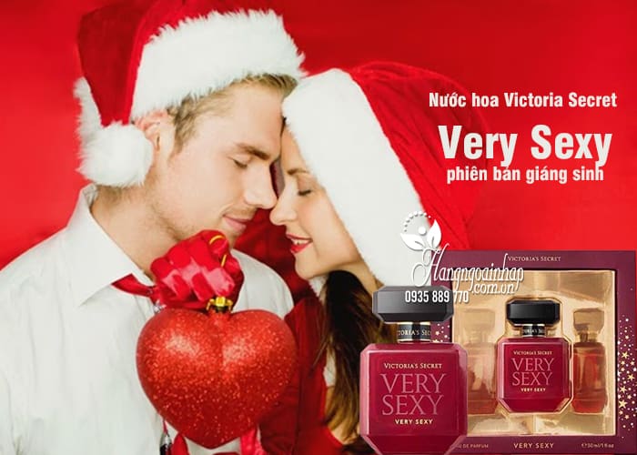 Nước hoa Victoria Secret Very Sexy 30ml phiên bản giáng sinh 1