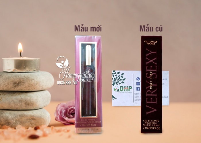 Nước hoa lăn Victoria's Secret Very Sexy Eau De Parfum Rollerball 7ml -  Kute Shop