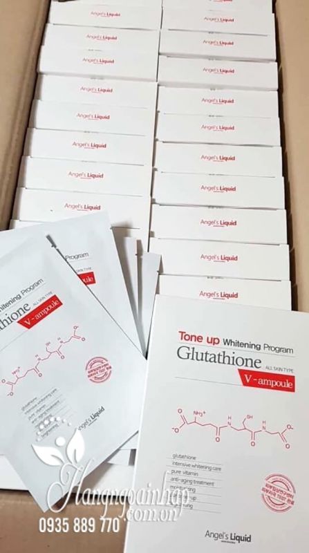 Mặt nạ trắng da Tone up Whitening Program Glutathione Mask 12