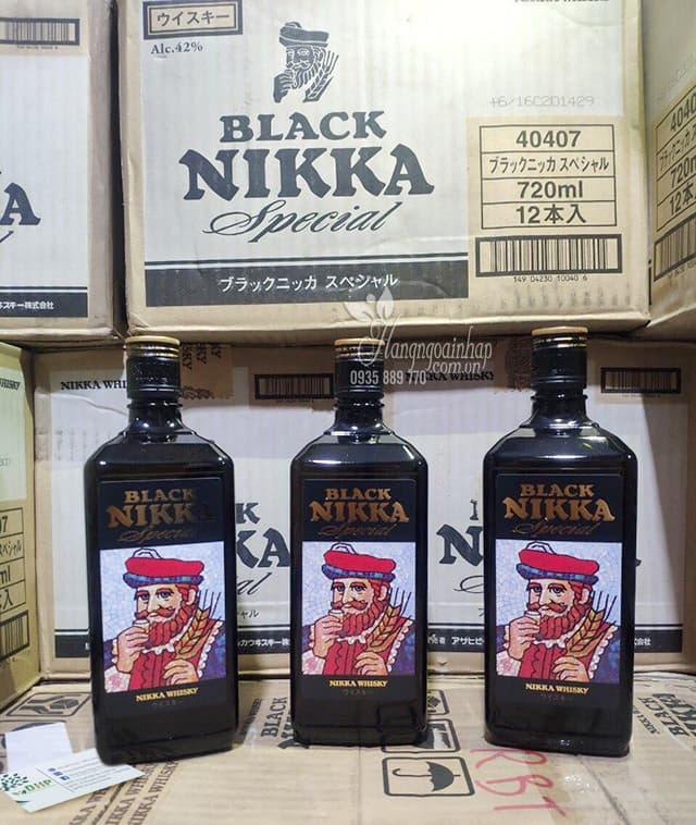 Rượu Black Nikka Special 720ml - Rượu Whisky Nhật Bản 89