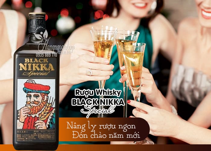 Rượu Black Nikka Special 720ml - Rượu Whisky Nhật Bản 1