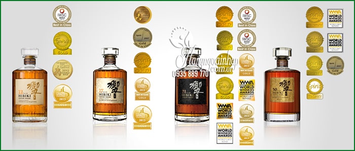 Rượu Hibiki 17 Suntory Whisky Nhật Bản chai 700ml 2