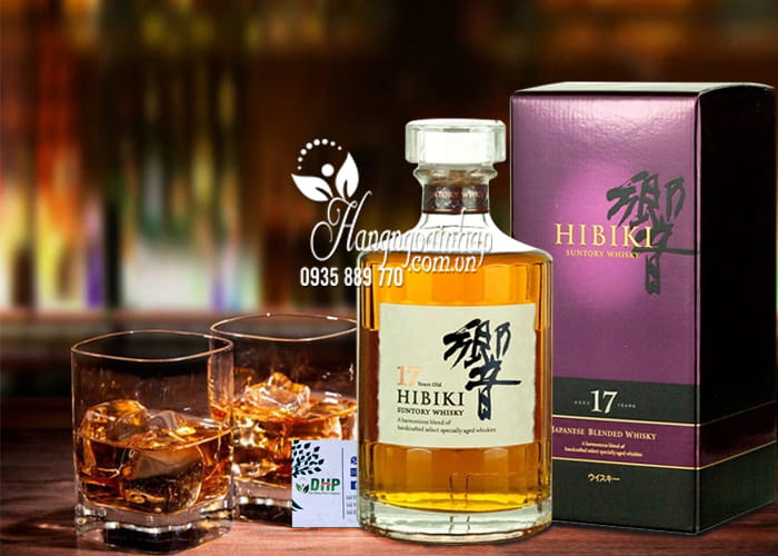 Rượu Hibiki 17 Suntory Whisky Nhật Bản chai 700ml 1