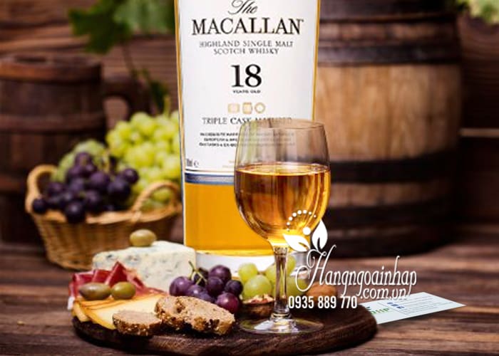 Rượu Macallan 18 Triple Cask Matured 700ml Scotland hảo hạng 3