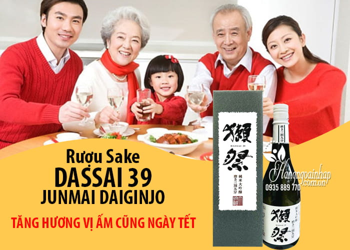 Rượu sake Dassai 39 Junmai Daiginjo Nhật Bản chai 720ml 1