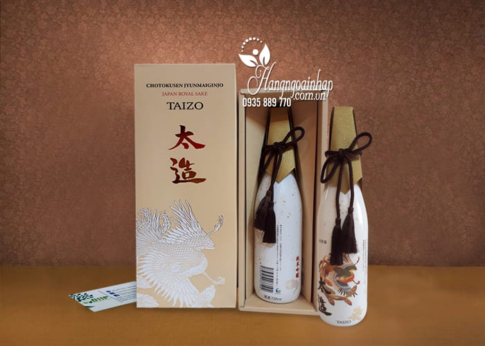 Rượu Taizo Japan Royal Sake - Rượu của hoàng đế Nhật, sang trọng 4