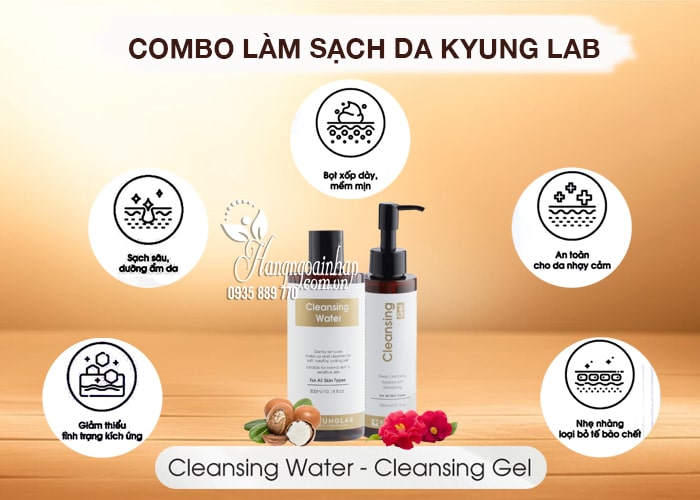 Gel rửa mặt Kyung Lab Cleansing Gel 150ml của Hàn Quốc 23