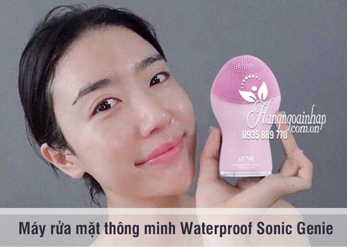 Máy rửa mặt thông minh Waterproof Sonic Genie Hàn Quốc 2