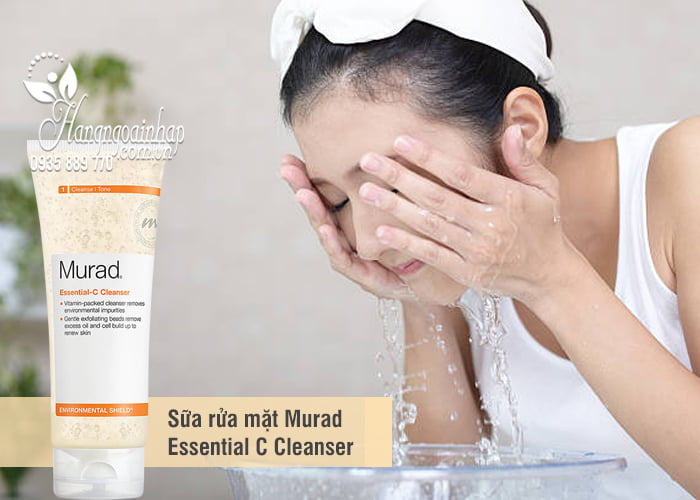 Sữa rửa mặt Murad Essential C Cleanser 200ml của Mỹ 2