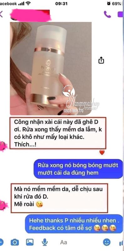 Sữa rửa mặt Rmon White Label Gold Cleansing Gel Hàn Quốc 9