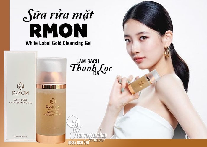 Sữa rửa mặt Rmon White Label Gold Cleansing Gel Hàn Quốc 1