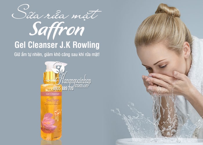 Sữa rửa mặt Saffron Gel Cleanser J.K Rowling 100ml giá tốt 1