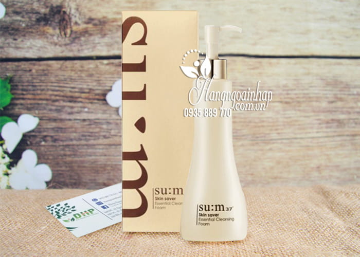 Sữa rửa mặt Su:m37 Skin Saver Essential Cleansing Foam Hàn Quốc 1