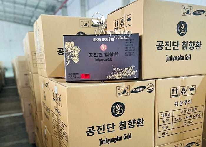 An cung hoạt huyết trầm hương Jimhyangdan Gold 60 viên 80