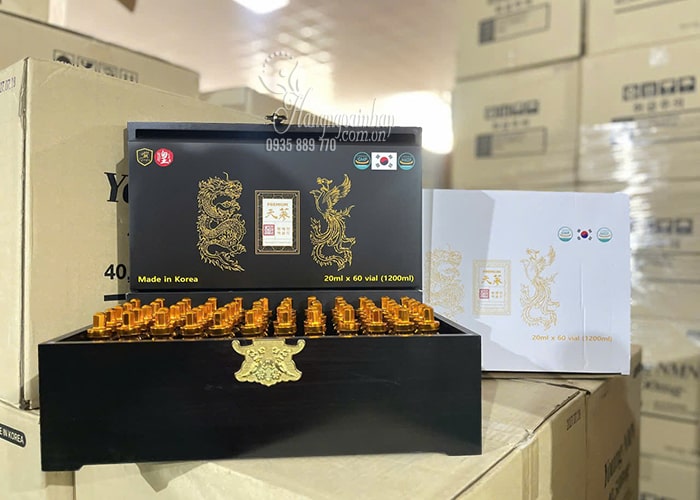 Tinh chất hồng sâm đông trùng Premium Hwangjin Liquid Gold 70