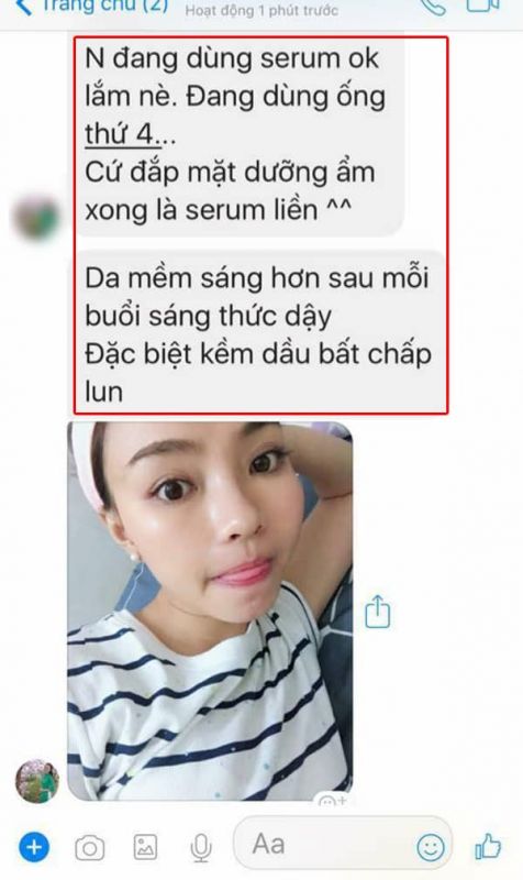 serum cá hồi lanci review từ các chị e đã dùng trên fb