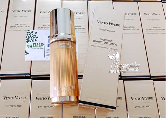 Lotion hoa nhung tuyết Vento Vivere Edelweiss Omnipotent 78