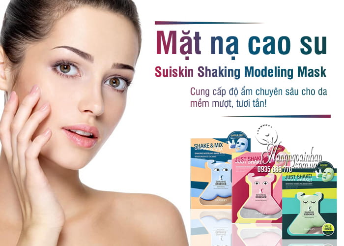 Mặt nạ cao su Suiskin Shaking Modeling Mask Hàn Quốc 1