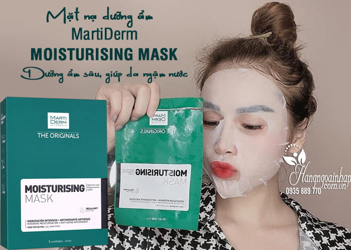 Mặt nạ dưỡng ẩm MartiDerm Moisturising Mask cao cấp 3