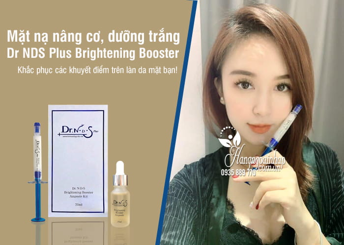 Mặt nạ nâng cơ, dưỡng trắng Dr NDS Plus Brightening Booster 6