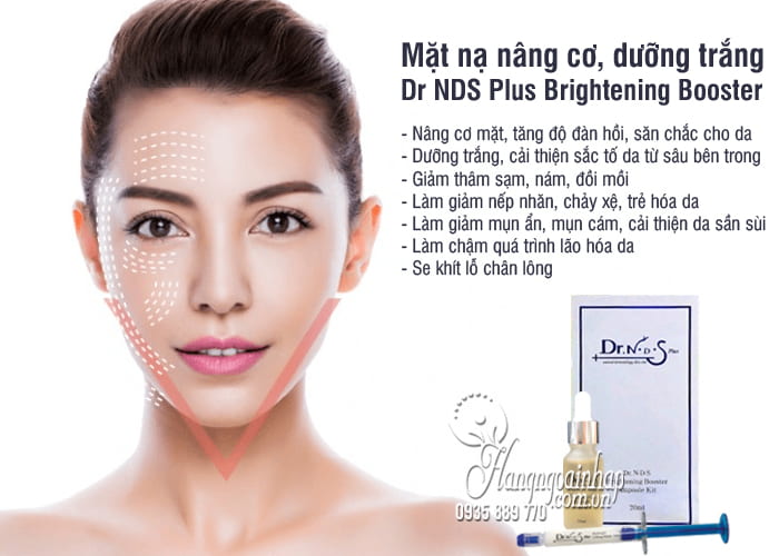 Mặt nạ nâng cơ, dưỡng trắng Dr NDS Plus Brightening Booster 5