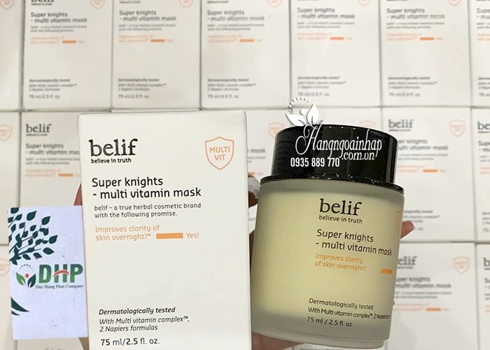 Mặt nạ ngủ Belif Super Knights Multi Vitamin Mask 75ml Hàn Quốc 678
