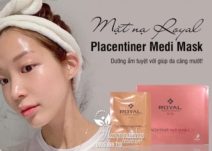 Mặt nạ Royal Placentiner Medi Mask Nhật Bản, hộp 5 miếng 1